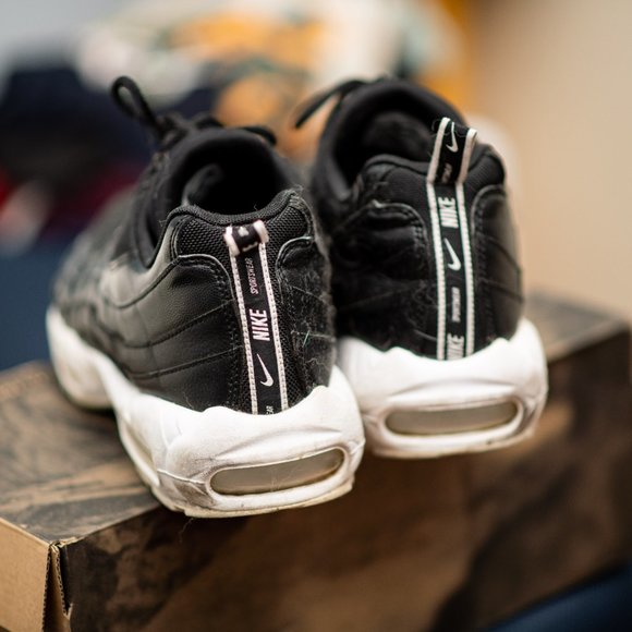 Air Max 95 Black/White size 12 - Picture 4 of 4